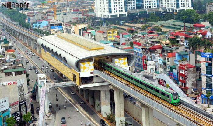 Giá bất động sản chưa bị tác động bởi đường sắt Cát Linh – Hà Đông